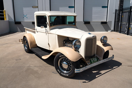 Dallas automotive photography – professional car photo shoot featuring a classic collector vehicle for auction and listing services.