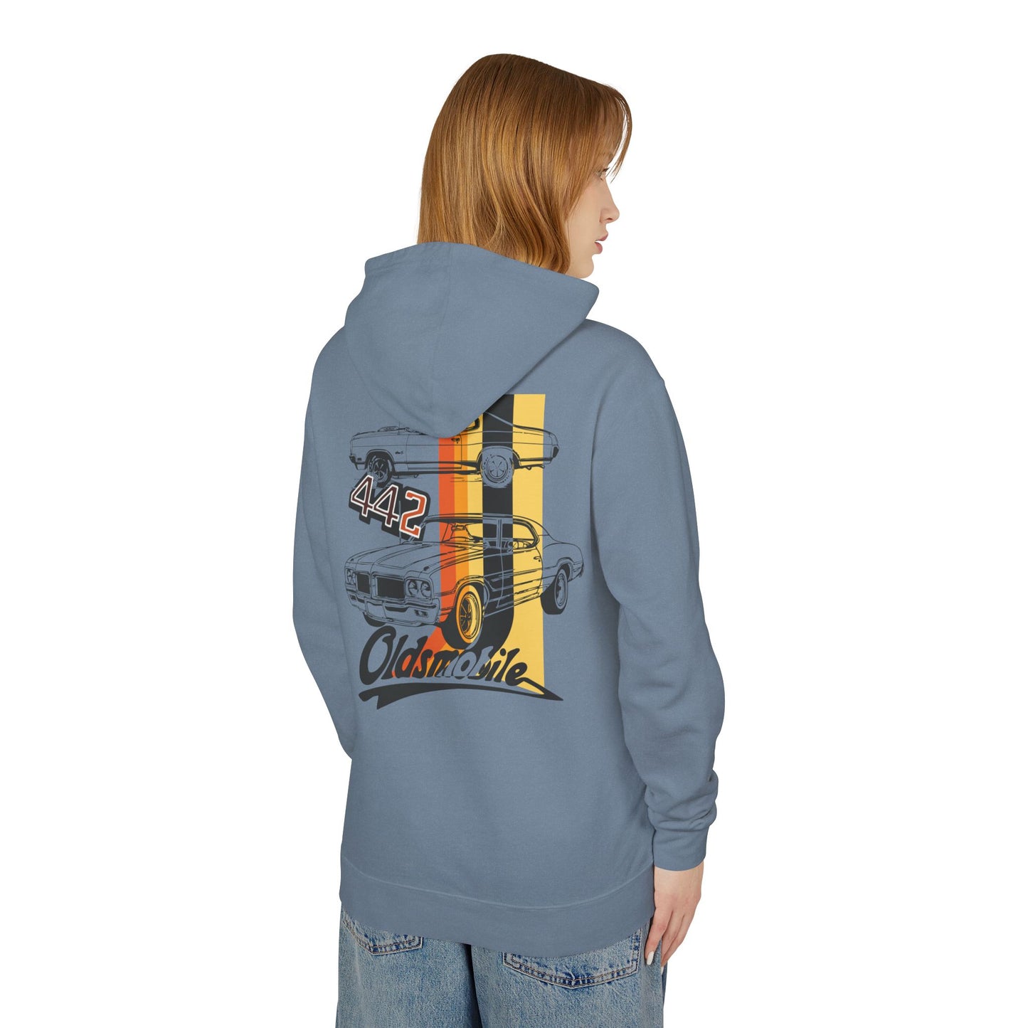 Oldsmobile Lightweight Hooded Sweatshirt