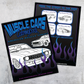 Muscle Car Coloring Book
