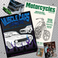 Muscle Cars + Motorcycles Coloring Book Bundle